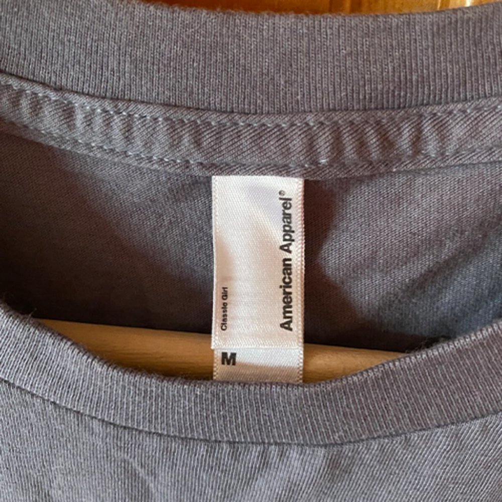 American Apparel Classic Tshirt  - Slate